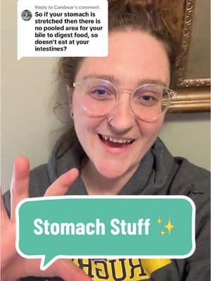 Replying to @Carebear TLDR: the stretching & elongation essentially just makes the stomach smaller - the only real structural change is minimizing/eliminating the fundus, which is mostly empty/extra space to begin with. The body of the stomach still churns & breaks down food (albeit now in smaller quantities), it doesn’t require a “pooled area” because the food remains in the stomach until the pyloric sphincter at the bottom of the stomach opens to pass it through into the small intestine. 😊 #amandavermeerart #achalasia #achalasiawarrior #achalasiaawareness #achalasiasurvivor #endstageachalasia #esophagectomy #esophagectomyforachalasia #esophagectomysurgery #transhiatalesophagectomy #gastricpullup #stomach #stomachthings #stomachfunction #gastroparesis #digestion #gastroparesiswarrior #gastroparesisawareness #bile #digestiveenzymes #digestivesystem #digestivefunction #digestivetract #gastrointestinaltract 