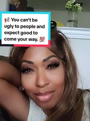 🔐 You can't do ugly things to people and expect to live a beautiful life.💯💯💯 #actionsspeaklouderthewords #godiswatching #bekind  #dogood #gooddeeds #joy  #creatorsearchinsights #fyp #trusttheprocess #trustgod #motivation #women #men #therealwithregina #Capcut #christian #christiantok  #perspective #faith #ugly #realtalk #therealwithregina  #iloveyoubutgodlovesyoumore #thetwithtucker #over50 #over50club  #reginatuckerthecoach 