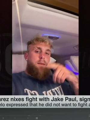 #JakePaul fired back at #Canelo, claiming that the four-division #champion "ducked" a fight with him to sign a four-fight deal with Riyadh Season. (via Jake Paul) #boxing #combatsports #CaneloAlvarez #duck