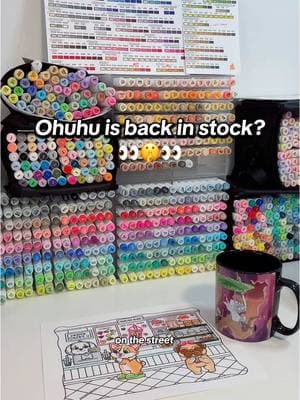 Girl, you did not hear it from me, but oh who who has a limited restock 🗣️ treat yourself and hurry up and get a set❣️@Ohuhuart #ohuhumarkers #limitedrelease #cozyhobbies #colorwithme #coloringforfun #adultcoloring #giftideas #coloring #spotlightfinds #TikTokShopLoveAtFirstFind