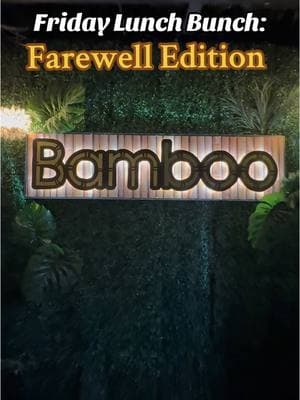 Parting is such sweet sorrow 🥺 Bamboo made the bittersweet vibe taste so much better tho! This Friday Lunch Bunch became the Farewell to Fam edition as we are losing a cherished member of our team. We are sad for ourselves, happy for what lies ahead for our Bro and his Familia. And we are grateful for our time together as a Work Fam. This is not a goodbye. This is instead “To Be Continued…” ✌🏼💜🥡🥢🥠✈️  #chinese #chinesefood #lunch #lunchideas #lunchtime #lunchtimevibes #lunchtimetiktok #birdsofafeather #billieeilish #sanantonio #sanantoniotx #sanantoniotexas #sanantoniocheck #sanantoniofoodie #sanantoniotiktok #sanantoniofood #wheretoeat #thingstodoinsanantonio #fyp #fypシ #tobecontinued #hastalavista #vayacondios 