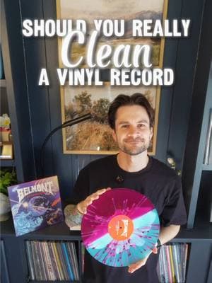 WHY is Cleaning Records so important?  #vinylrecords #recordcare #vinyltok #popmusic #vinyl 