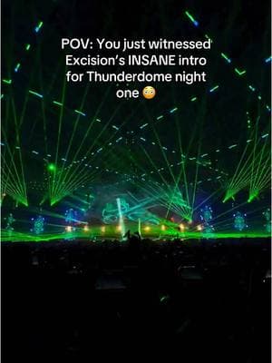 Excision single handedly keeping laser companies in business at the Thunderdome 🤯🔥 (🎥: @chasecani21 on IG) #edmtiktok #raversoftiktok #ravelife #electronicmusic #excision #thunderdome #excisionthunderdome #ravevisuals #bassheadsoftiktok #excisionvisuals 