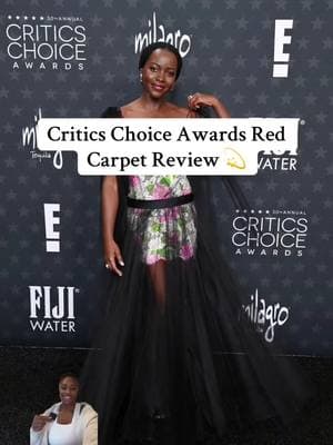 My favorite look was Demi Moore’s! 🧎🏾‍♀️😍#popculture #redcarpet #redcarpetlooks #redcarpetfashion #criticschoiceawards #fashionreview #demimoore #arianagrande #leightonmeester #fypシ #greenscreen 