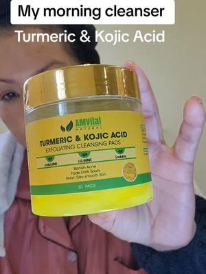 My morning cleanser product.  #amvital #turmericskincare #faceualexpresoins #turmeric #exfoliating #cleanser 