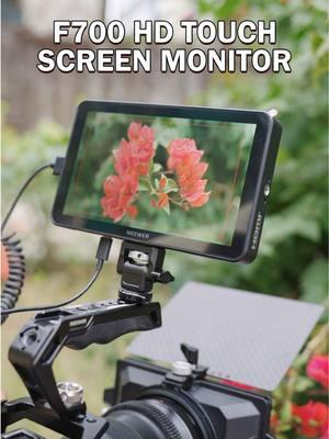 The F700 delivers pro-grade monitoring wherever you film! #neewer #CameraMonitor #camera #ContentCreator #CameraTech #FilmGear #FieldMonitor