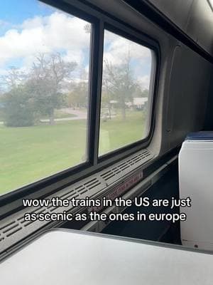 these views 😍 #train #scenic #amtrak #europevsusa #europe #travel #cocacola 