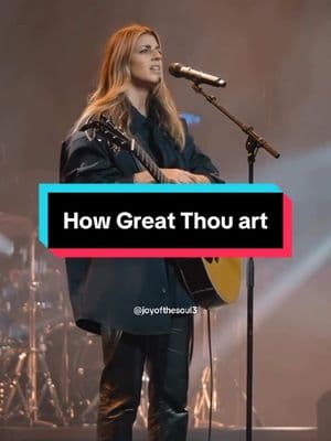 how great thou art #howgreatthouart #fypage #churchtiktok #gospellyrics #praise #joyofthesoul3 #christiantiktok #usa🇺🇸 #usa_tiktok 