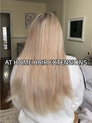 Back again with a diy hand tied hair extension video #athomehandtiedhairextensions #handtiedhairextensions #swayhairextensions @SWAY Hair Extensions #colormatchedhairextensions 