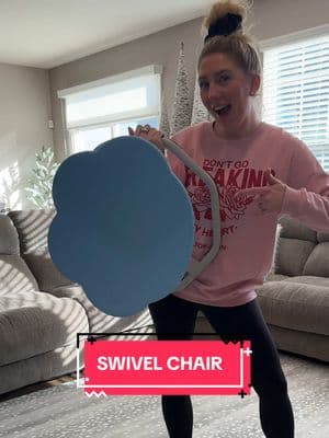 This swivel chair is a game changer for sensory seekers! ✨👏🏼🌀 #swivelchair #toddlerfind #sensory #sensoryplay #sensoryseeker #sensorytoy #toddlertoy #spinning #spinningchair #tiktokmademebuyit #gamechanger #toddlerentertainment #valentinesdaygift #toddlergift #giftideas #kidgifts 