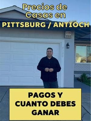 🏡 ¿Cuánto necesitas para comprar una casa en Antioch o Pittsburg CA ¡Te lo muestro! 🚀 Si alguna vez has pensado en comprar casa en #Antioch o #Pittsburg este video es para ti. Hoy te llevo a recorrer una propiedad en y te explico qué necesitas para hacerla tuya. Comprar casa en California NO es imposible, pero necesitas la información correcta y una buena estrategia. 📢 Comparte este video con alguien que sueñe con comprar casa en California. Nunca sabes a quién podría ayudarle esta información. 🚀 Roger Lopez no es un oficial de préstamos, Este vídeo no es una solicitud de préstamos, para cualquier pregunta sobre préstamos contacte a Rosanlly Veliz NMLS#1374141 @angievelizloanofficer  * Cálculos Basados a los interés del día de hoy 2/6/25 de 6.5% APR de 7.018% por Angie Veliz Loan Officer NMLS#1374141 Agente de bienes raíces  Roger Lopez BRE 02015346 Radius Agent Realty Oficial de Préstamos  Rosanlly Veliz  NMLS#1374141  #credito #compratucasa #casas #realestate #bayarea #realtor #latinos #bienesraices #fyp #parati #fypシ #foryoupage #paratipage #duet #compratucasaenusa #realtoroftiktok #hipoteca #10años10casas #dinero #inversion #recesion #inflacion #consejo #telemundo #emprender #finanzas #california #humor #itin #comprarcasa✅ #comocomprarcasa✅ #comprarunacasa #infoparacomprarcasa✅ #marketing #publicidad #taxes #impuestos #capcut