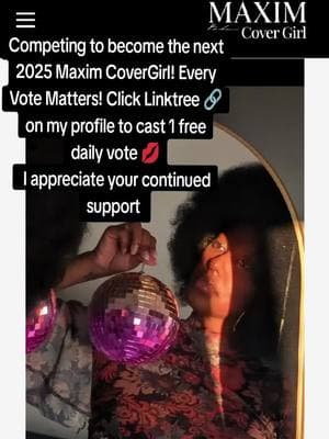 It's Getting Real 🤞🏽 If it's meant to be, and meant for me, I claim it 🙏🏽 #maximcovergirl2025 #maximcovergirlcompetition #modelmaterial #voteforme #support #manifestation #share #reposting #claimit #modelphotoshoot #fypシ #foryoupage #tellafriendtotellafriend 