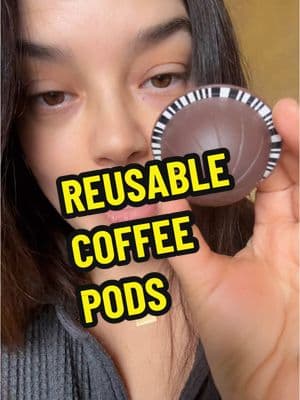 #stitch with @CASS | NEW MOM use these reusable pods and put whatever coffee you’d like! #nespresso #reusable #coffeepods 