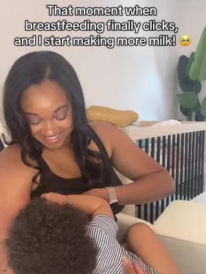 Breastfeeding can be hard! I used to struggle, but I’ve learned so much! If you need help, follow me for tips and support 🤱🏾💖 #BreastfeedingJourney #MilkyMama #newmom 