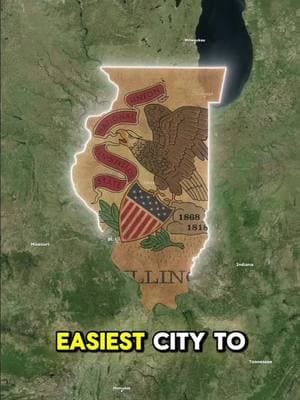 Do You Know? #usa#americans#unitedstates#geography#doyouknow#learnontiktoktogether#country#trending#viral#fyp#states#illinois#getlaid#easiest#cities