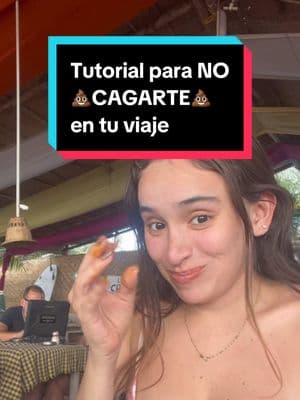 Tutorial para que no se ✨caguen✨ en un viaje. 🫶🏻 #consejosdeviaje #diarrea #diarreadelviajero #prevencion #tipsdeviaje  #costarica #viajarbarato #mexico #peru #colombia #viajarporelmundo #fypp 