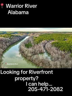 Looking for riverfront property? I have an amazing opportunity..#buydirt #alabamariverfront #greatfishing #bass #alabamarealtor #alabamarealestate #blackwarriorriver 