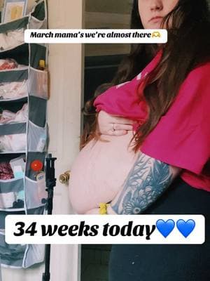 March mama’s we’re almost there🩵🥹 #thelastbaby #march2025baby #march2025👶 #duedatemonth #duedateapproaching #alexiscoleman #contentcreatorsoftiktok #MomsofTikTok #2under2 #ohio #momsoftiktokclub #pregnant #bigbelly #stretchmarks #pregnancybelly #pregnancystretchmarks #pregnanttiktok #pregnant🤰 #34weekspregnant #soim34weekstoday #soim34weekstoday🥰🥰🤰 #3rdtrimester #lasttrimester #tubestied #laboranddelivery 