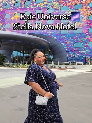 ✨️The first Epic Universe hotel Stella Nova is open to the public. Universal Orlando Resorts newest hotel has begun accepting guest. #universalorlando #universalstudios #epicuniverse #stellanova #universalhotels #orlandolocal #orlandohotels 