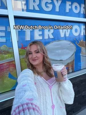 Orlando, we finally have a Dutch Bros right in our city - and it's their 1,000th store! This new location is on S Apopka-Vineland Road and is now open ☕️🤍 It you haven't tried Dutch Bros yet, now's your chance! My favorite bev is the Golden Eagle with a soft top, and I also HIGHLY recommend trying the Chocolate Strawberry Mocha on their Valentine's Day Menu 🍫🍓#dutchbrospartner #orlando #orlandocoffee #dutchbros #orlandoflorida #thingstodoinorlando #orlandofood #orlandofoodie #orlandorestaurants #orlandoeats #coffee