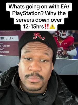 🗣️ Whats going on with EA/PlayStation? Why the servers down over 12-15hrs‼️⚠️#fyp #fypシ #fypシ゚viral #easports #playstation #ps5 #ps6 #sony #serversdown #streaming #playstationonline #sad #notfunny #playstationplus #cybersecurity #hacking #trendingvideo 