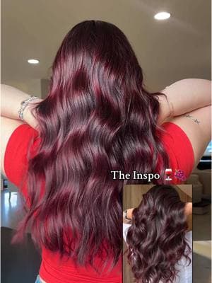 Mulled Wine Color Melt - hair color trend 2025 🤭🤭🤭 Comment if you would like my formula 😉 #2025hairtrends #haircolor #burgandyhair #redhair #colortrends #haircolorinspo 