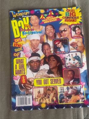 Found my Word Up! Magazine from 2003! @Lil Fizz @RazB @JBooG Live #wordupmagazine #b2k #bumpbumpbump #dreuxteam #lilfizz #razb #jboog #omarion #backintheday #oldie #fyp #fypシ゚viral #foryoupage #magazines #wordup 