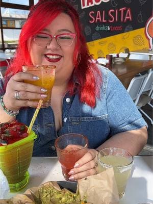 Cheers to the freakin weekend, friends! 🍹✨ If you’re looking for a spot to grab a drink, Salsitas (906 E Elmira St ) is the move!  My friend @Bianca Peralta-Garza and I were feeling those Rita’s can you tell 😂  Full video coming soon, stay tuned! Have an amazing weekend! 🥂💃  #sanantoniotiktok #sanantoniotx #sanantoniofoodie #safoodie #sanantoniorestaurants 