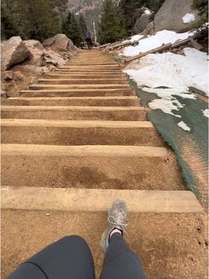 I can’t feel my legs.  #theincline #manitouincline #colorado #Running #training #Hiking #Outdoors #foryou