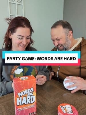 didn't he say first to 3 wins 🤣 #wordsarehard #boardgametok #ticktokmademebuyit #couplescomedy #familygamenight #laughterchallenge #cardgames #datenightideas #flashsale 