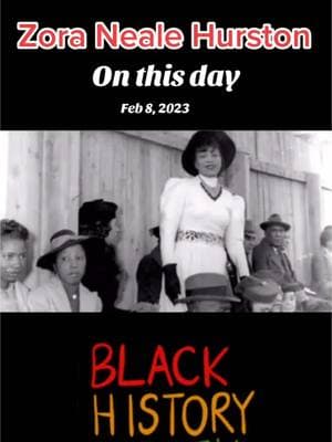 #onthisday An outstanding literary genius #zoranealehurston #author #literary #blackhistory #blackhistorymonth #blackwomeninhistory #blackexcellence #theresistance #✊🏼 #educateyourselves #fyp #fyfyfyfy #fyf #readingisfundamental #themoreyouknow💫 #knowledgeispower #nonnaknows💜 