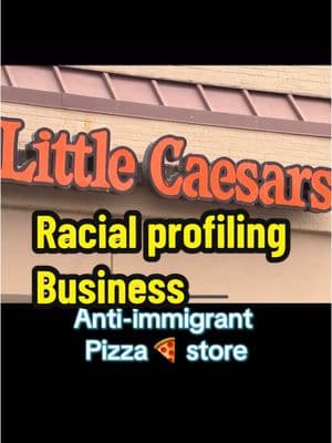 Es una pena que gente como el manager de esta pizzería en ATLANTA GA , piense así de la comunidad que le mantiene su pizzería en business, mejor compro en negocios locales como una de mis pizzas favoritas. #palmbeach #westpalmbeach #ice #antiimigrants #boicotlittlecesarpizza #elmannyviajero #latinos #pizza @Little Caesars #latinostiktok #latinosunidos 