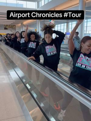 @Syncopated Ladies Tour chronicles ❤️ #tapdance #tapdancer #tapdancers #tapdancing #tapwithchloe #syncladies #destinychild #destinychilds #airport #tour #challenge #beyonce #trend #trending #viral #fyp 