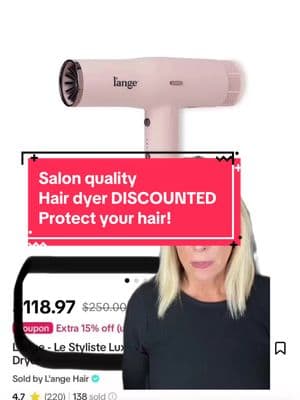 HUGE discount. RUN !! do not miss out on this savings. Your hair will dry so much faster and looks so much nicer. And this protects your hair. You need this in your life, trust me.   My hair just continues to get healthier since purchasing this   #ionic #ionicblowdryer #langehair #langehairtools #protectyourhair #salonquality #tiktokshopspotlightfinds #valentinesdaygiftideas #tiktokshopdeals #tiktokshopvalentinesday #tiktokshopgiftsforher @langehair 