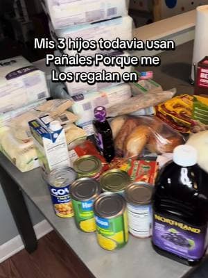 Mis hijos todavia usan pañal y se los consigo en asociaciones que hacen donaciones y regalan pañales y despensas en USA y yo no desaprovecho ninguna ayuda #vlogs #momlife #donation #mommyblogger #mom #singlemom #dayinmylife #fyp #foryoupage 