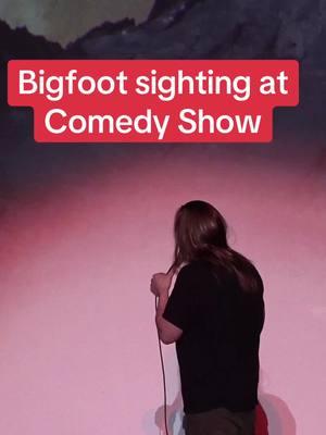 We found Bigfoot #comedy #standupcomedy #bigfoot #mtrainier #improv #fyp #funny #gabrielrutledge #fu