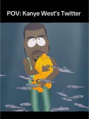 Kanye West’s Twitter rn #kanyewest #ye #kanyetok #kanyewestedits #x #twitter #kanyetwitter #southpark #yewest #kanyefishsticks #pov #elonmusk 