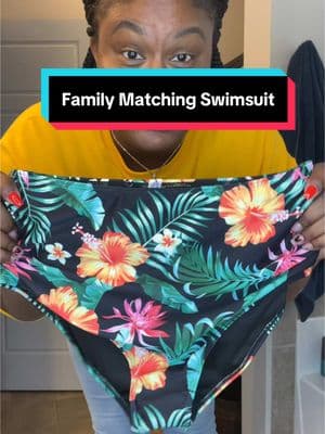 Keep up with those babies this Summer. #MatchingSwimsuits  #patpat #patpatfamilymatching #bathingsuits #swimsuits #summer2025 #matching #couple 