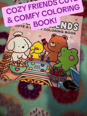 Cozy Friends Cute & Comfy Coloring Book. #color #coloringtherapy #coloring #creatorsearchinsights #coloringtok #cozyfriendscoloringbook #crayons #agodyssintuition #agodyssintuition7 