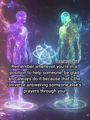 “When we’re given the opportunity to help others, it’s not just by chance. It’s a moment where we become a vessel for the Universe to work through us, fulfilling the silent prayers and deepest needs of another. 🌌 In those moments, we are acting as divine instruments, delivering love, support, or kindness that someone has been waiting for, sometimes without us even realizing it. 🌻 Often, we forget that we are all interconnected, part of a larger cosmic web where our actions ripple out and affect others in profound ways. 🌟 When we choose to help, to lift someone up, or to offer a hand, we’re participating in something much bigger than ourselves. It’s the Universe aligning us with the perfect moment to make a difference. 💫 There is magic in being able to help, and it’s a gift not just for the person receiving but for you as well. 🦋 When you offer help, you also open your own heart and raise your vibration, aligning yourself with the flow of abundance and love that the Universe constantly offers. ✨ So, whenever you find yourself in a position to help, remember that it’s no coincidence. 🌸 Be glad, do it with an open heart, and know that in that moment, you are the answer to someone else’s prayer. 🌿" @pineal.activation RP by @enlightnext  #cosmicenergy  #cosmicshaman  #cosmicconsciousness  #SpiritualAlchemy  #LightBody  #SpiritualGangsta  #ScalarPhysics  #Metaphysics  #metaphysical  #KundaliniEnergy  #KundaliniRising   #everythingisenergy  #universallaw  #shadowwork #goinward #spiritualteacher  #spirituallove  #soulawakening  #spiritualbeings  #connectedness  #meditations  #modernmystic  #theuniversehasyourback  #soulwork  #shadowself © Content used for educational purposes only. No copyright intended. DM for credit or removal.  