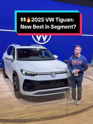 Volkswagen is looking to shake up the Compact SUV segment with the new 2025 Tiguan! So, should big players like the RAV4 and CR-V be worried with this Tiguan’s available full leather interior, quality materials, 15-inch display, and massaging seats? The Tiguan will continue to offer a smooth 2.0L Turbo I-4 with 201 HP for 2025, but it is still missing out on a hybrid system. So, would you spring for this new Tiguan, which we estimate will cost around $45k as equipped??    #vw #vwtiguan #tiguan #suv #compact #luxury #audiq5 #cars #carsofinstagram #fyp #carconfections #vwfans #vwlovers #vwclub #audi #german #youtube #SEL #volkswagen #newtiguan