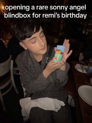 it’s remis 30th birthday & we’re opening the rare blindbox sonny angel remis edition 🤍 ilysm @Remi Cruz  — #sonnyangel #blindbox #missremiashten #birthday 