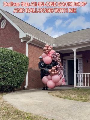 This might be my favorite ALL-IN-ONE BACKDROP AND BALLOONS to date.  This was for a 50th birthday !  🎈Remember you can still purchase the tutorial on how to make this step by step for $75. 🚨All-In-One Backdrop And Balloons🚨 This is the new service we are providing.  - Delivered pre-assembled (ATL and nearby)  - lightweight (under 10 pounds)  - 3x6 customizable photo or sign (you keep)  - balloon garland (you keep)  - stand (you keep)  - any theme  - any event  - versatile functionality  - 5 day turnaround (in most cases)  - only $500 indoors or $525 outdoors Get yours today!!!  #foryou #foryoupage #viral #LouAndLeeEventsAndDesigns #LouAndLee #RealMenDecorate #party #partyplanner #partyplanning #event #eventplanning #eventplanners #weddingplanner #atlanta #ballooncolumns #balloons #balloonart #organicballoons #atlantaevents #atlantaeventplanner #atlantaballoons #balloonarch #balloonwall #organicballoonwall #organicgarlands #babyshower #organicballoongarland #balloonstylist #bowtiecrewballoonconvention #ballooninstallation #happybirthday #50andfabulous #50thbirthday 