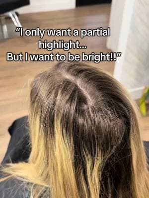 Partial highlight with maximum brightness🪞🪩#hairtok #salontok #hairstylist #hairsalonowner #salonowner #highlights #blondehair #blondie #redken #shadeseq #shadeseqformula 