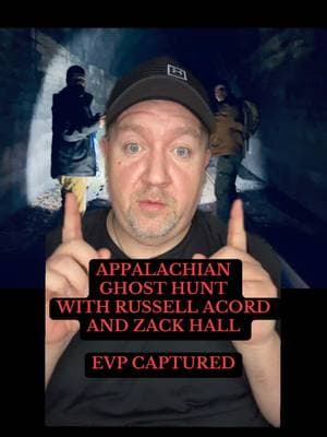 On a ghost hunt with Expedition Bigfoot’s Zack Hall & Russell Acord, we captured a evp. I need your help deciphering this Appalachian mystery. #creatorsearchinsights #fypシ゚viral #evp #paranormal #appalachia #hauntedappalachia #haunted #hauntedtraintunnel #bigfoot #expeditionbigfoot #russellacord #cameramanzackhall #thesupernaturalsleuth 