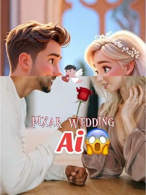 my Pixar dream came truth🥰#CapCut #pixarwedding #pixarcharacter #pixarfilter #valentinesday2025 