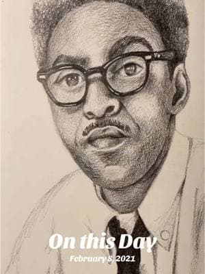 Here is part 2 of the drawing videos I made in 2021 for #BlackHistoryMonth celebrating queer unsung heroes of the Civil Rights movement! Meet Bayard Rustin.  #bayardrustin #bhm #dei #Blackhistory 