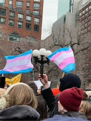 Had a great time at the #protecttransyouth rally in nyc! New York stands with trans youth!  