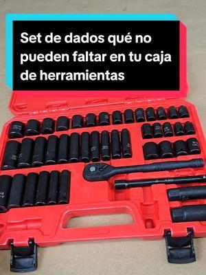 Set de dados qué no puede faltar en tu caja de herramientas. #tool #wrench #wrenchset #herramientas #dados #setdedados #juegodellaves #llaves @litdealsshop 