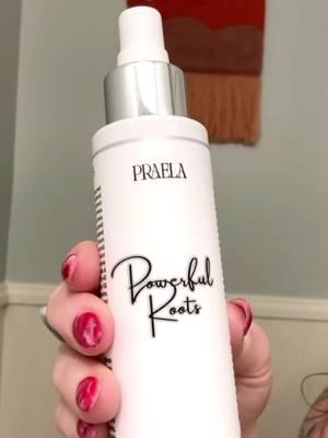 This hair growth serum is awesome.  #adding to my daily routine  #praela #hairgrowth 